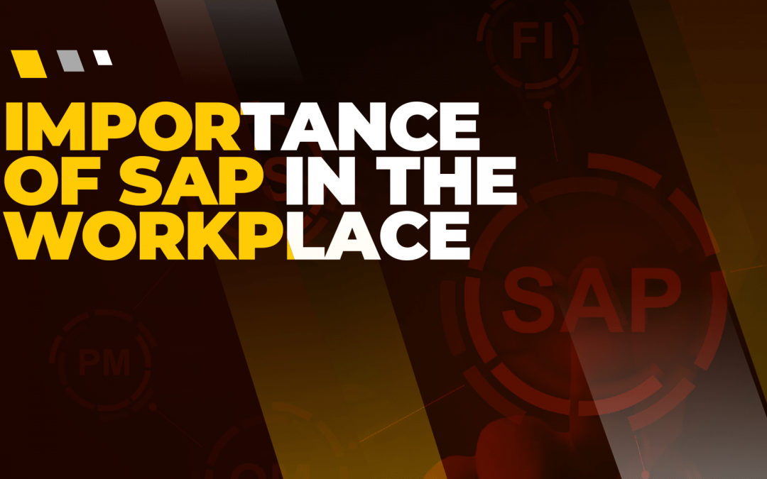 Importance of SAP in the WorkPlace