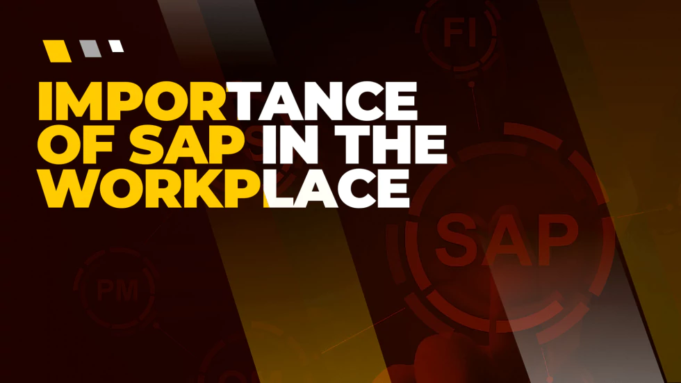 Importance of SAP in the WorkPlace