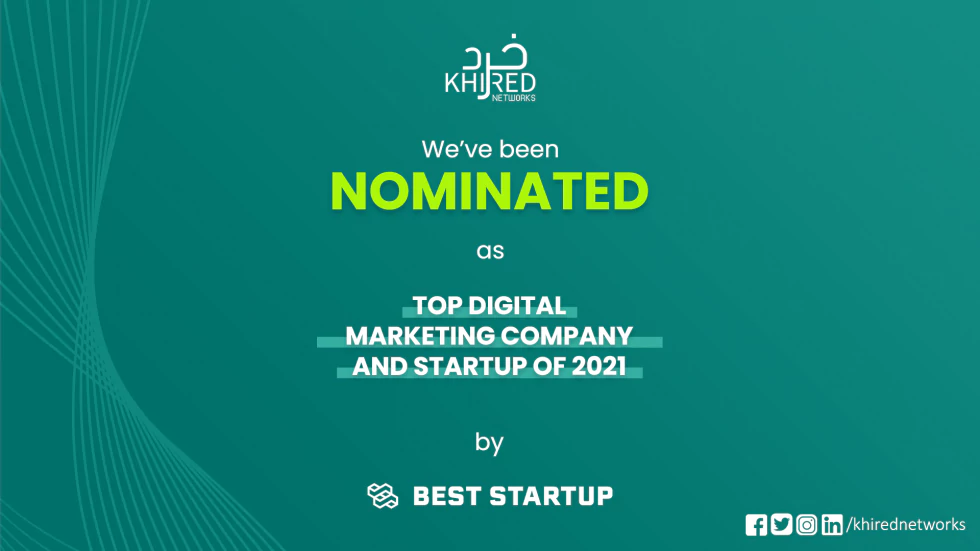 Khired Networks Has Been Nominated as a Top Digital Marketing Company in Pakistan by BestStartup.asia