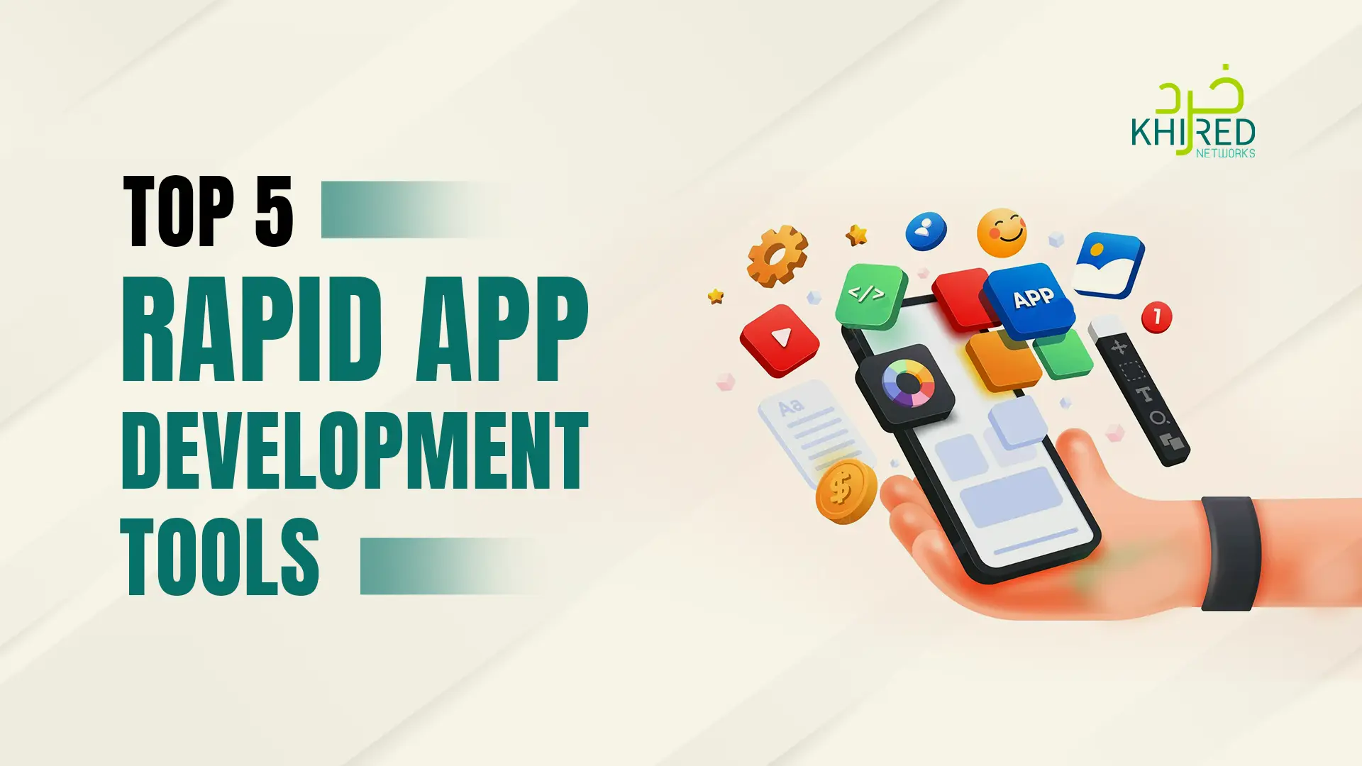 Top 5 rapid app delvelopment tools