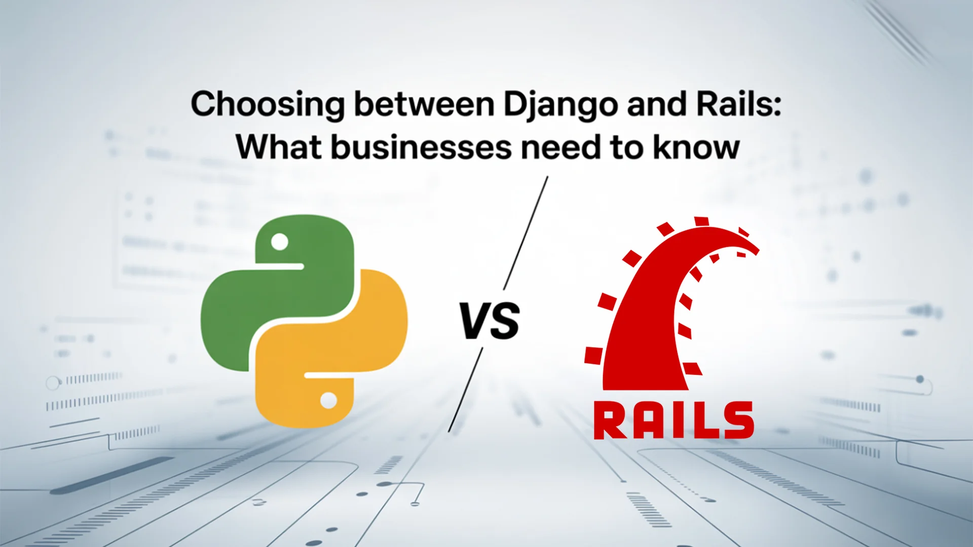 Django vs Rails in 2025