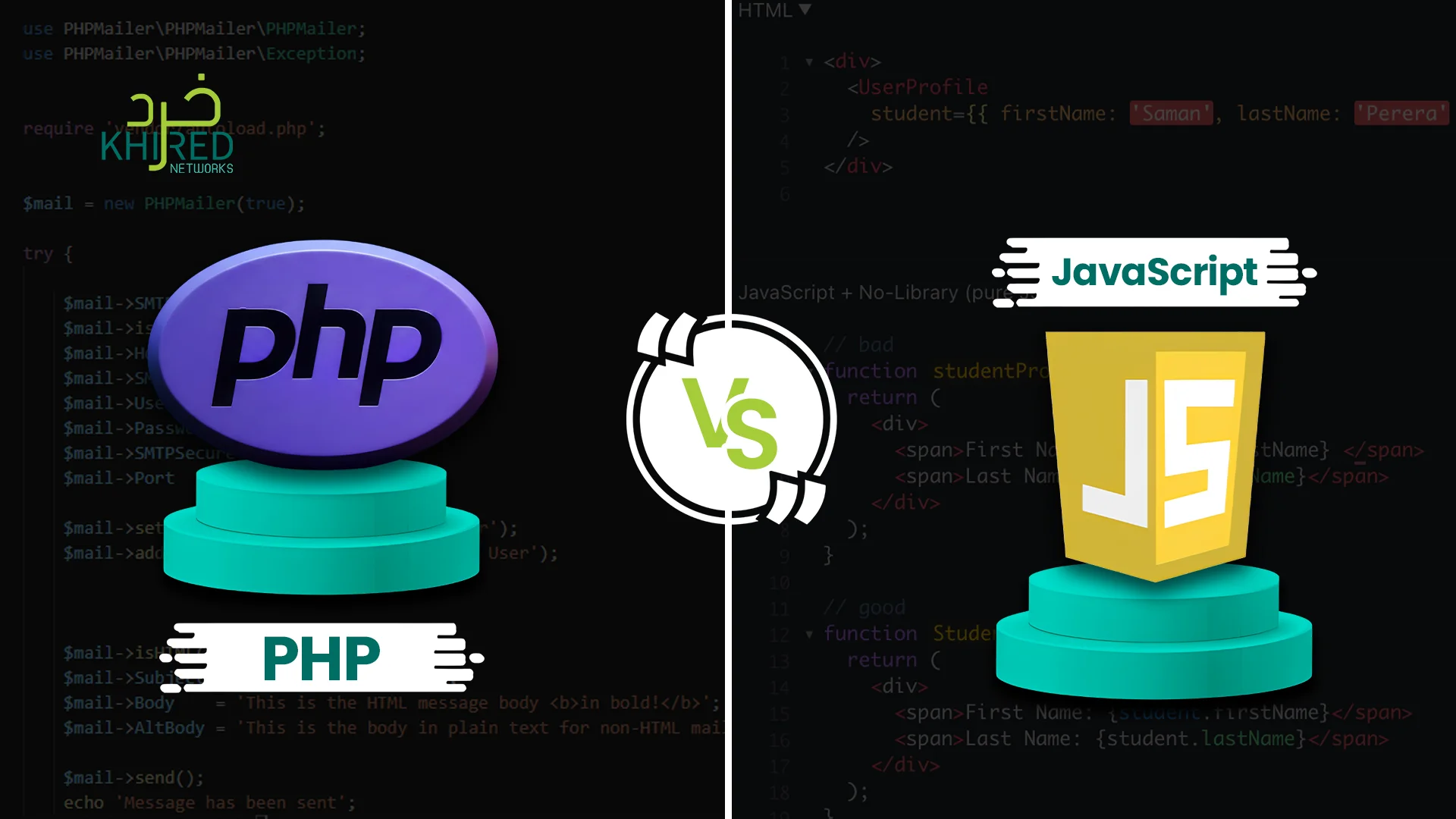 PHP vs JavaScript PHP vs JavaScript