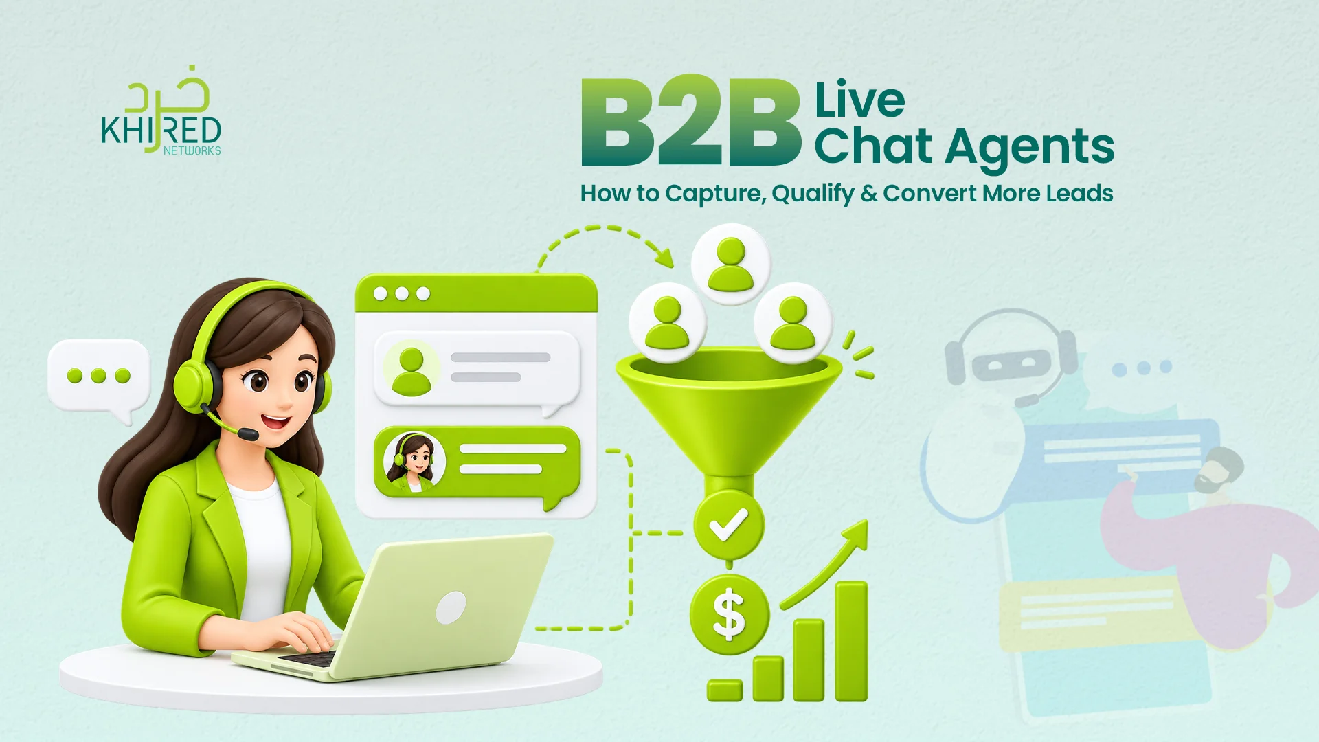 B2B Live Chat Agents